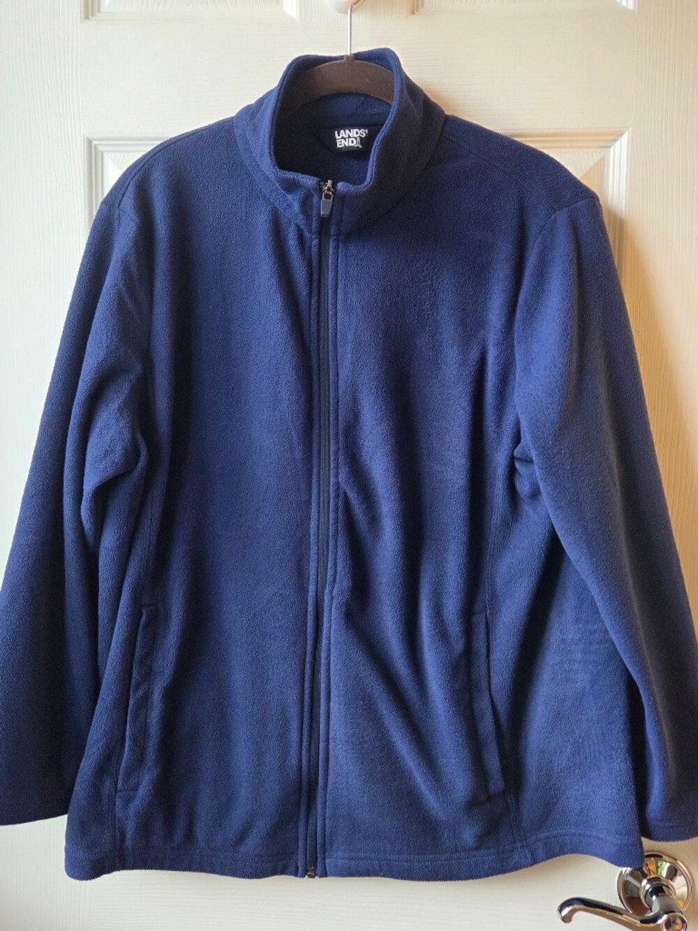 Lands End zip up fleece - XL/P